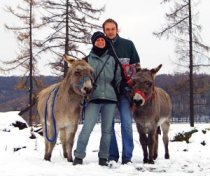 Eseltrekking im Teutoburger Wald Eseltrekking im Teutoburger Wald